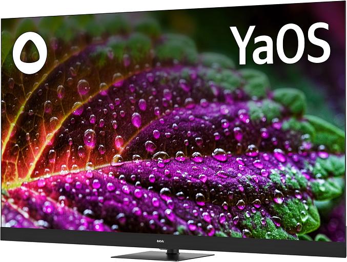 Телевизор QLED BBK 65" 65LED-8259/UTS2C (B) Яндекс.ТВ черный 4K Ultra HD 60Hz DVB-T2 DVB-C DVB-S2 USB WiFi Smart TV (RUS) фото 3
