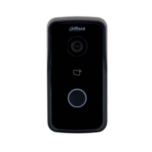 DAHUA DHI-VTO2111D-P-S3 Вызывная панель с разрешением камеры 2мп и CMOS сенсором, IP65, поддержка режима "Ночь" и голосового оповещения, питание DC 12V/PoE фото 1