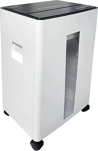 Шредер Office Kit S330SF (3,9х35) белый (секр.P-4) фрагменты 13лист. 30лтр. скобы пл.карты фото 3