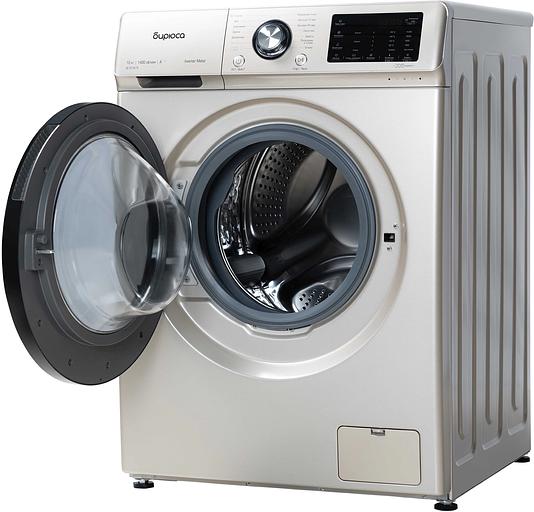 Стиральная машина Бирюса WM-SL1014/15 B класс: A+++ загр.фронтальная макс.:10кг золотистый фото 2