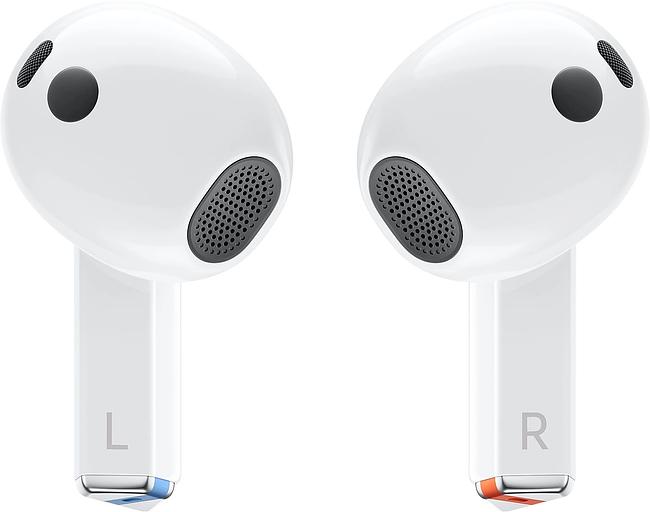 Гарнитура вкладыши Samsung Galaxy Buds 3 белый беспроводные bluetooth в ушной раковине (SM-R530NZWACIS) фото 2