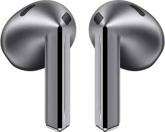 Гарнитура вкладыши Samsung Galaxy Buds 3 серебристый беспроводные bluetooth в ушной раковине (SM-R530NZAACIS) фото 3