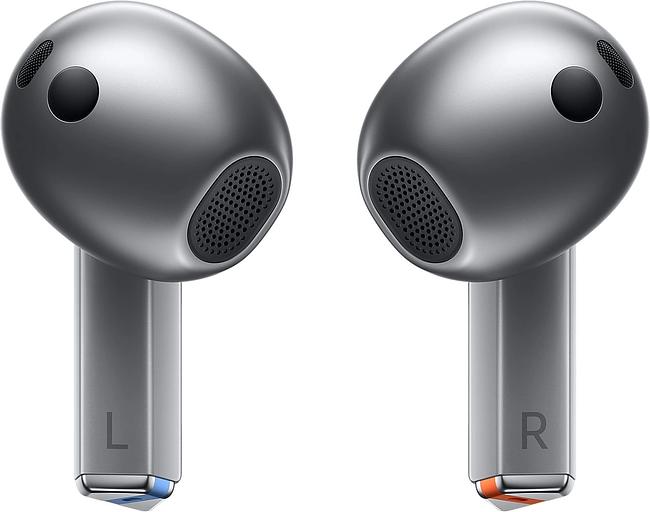 Гарнитура вкладыши Samsung Galaxy Buds 3 серебристый беспроводные bluetooth в ушной раковине (SM-R530NZAACIS) фото 4