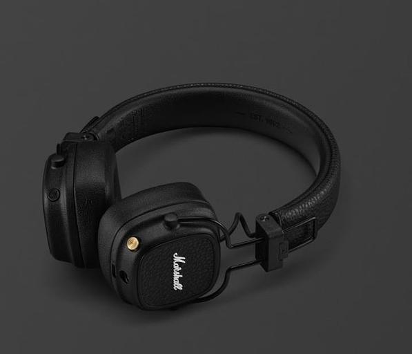 Нaушники BLUETOOTH MAJOR V BLACK MARSHALL фото 2