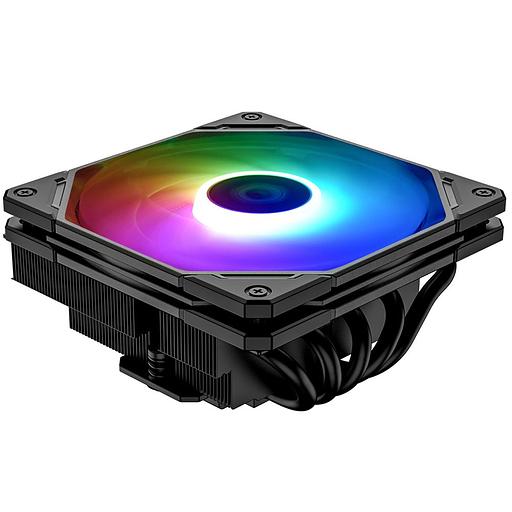 Вентилятор для процессора ID-Cooling IS-55 ARGB 125W/PWM/all Intel /AMD AM4, AM5/ Low profile/Screws фото 1