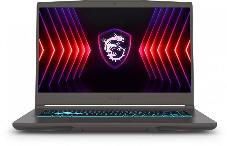 Ноутбук MSI Thin 15 B12VE-2075XRU Core i5 12450H 16Gb SSD1Tb NVIDIA GeForce RTX4050 6Gb 15.6" IPS FHD (1920x1080) noOS grey space WiFi BT Cam (9S7-16R831-2075) фото 1