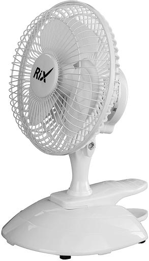 Вентилятор настольный RIX RDF-1500WB 15Вт скоростей:2 белый фото 2