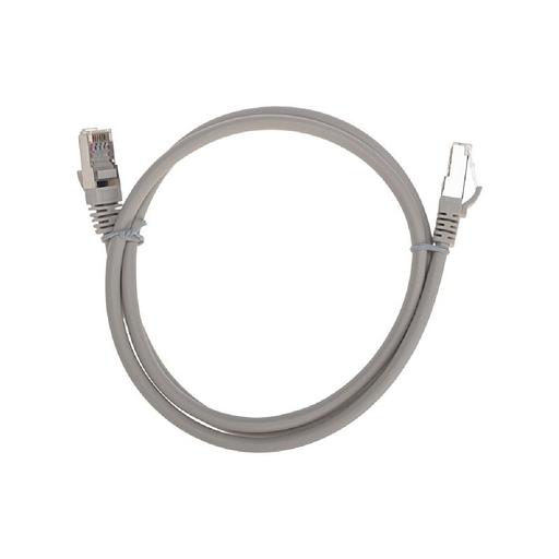 Rexant (02-0210-1) Патч-корд F/UTP, CAT 6, RJ45-RJ45, 26AWG, LSZH, серый, 1м фото 1