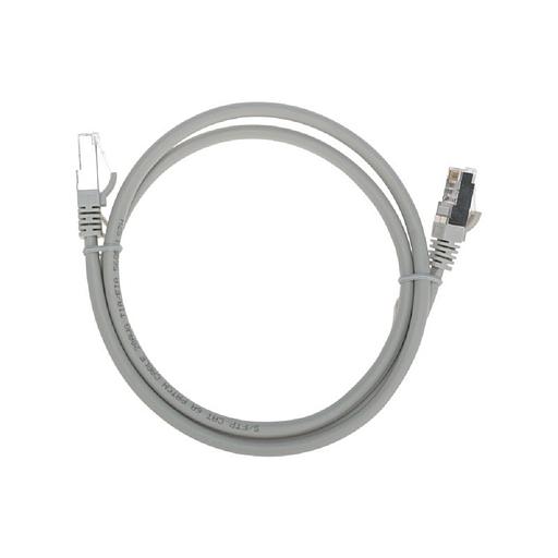 Rexant (02-0390-1) Патч-корд S/FTP, CAT 6A (10G), RJ45-RJ45, 28AWG, LSZH, серый, 1м фото 1
