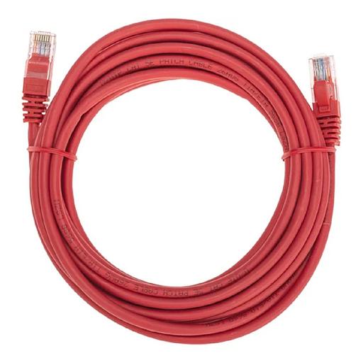 Rexant (02-0103-5) Патч-корд U/UTP, CAT 5e, RJ45-RJ45, 26AWG, LSZH, красный, 5м фото 1