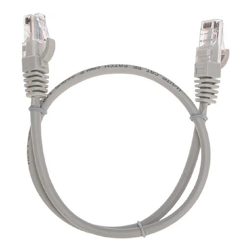 Rexant (02-0100-05) Патч-корд U/UTP, CAT 5e, RJ45-RJ45, 26AWG, LSZH, серый, 0,5м фото 1