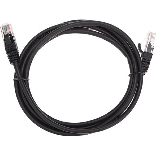 Rexant (02-0102-2) Патч-корд U/UTP, CAT 5e, RJ45-RJ45, 26AWG, LSZH, черный, 2м фото 1