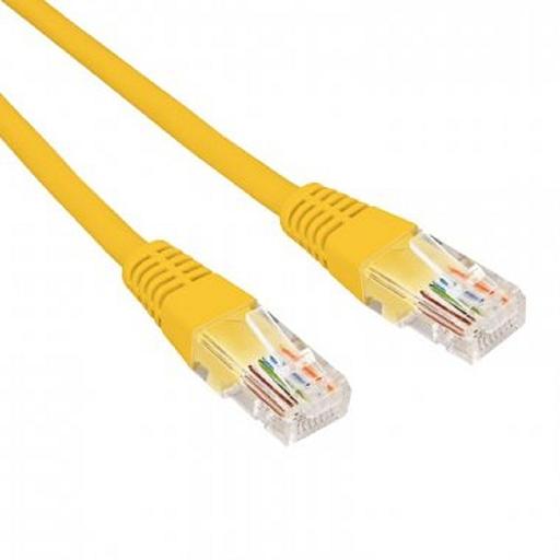 Rexant (02-0295-03) Патч-корд U/UTP, CAT 6, RJ45-RJ45, 26AWG, LSZH, желтый, 0,3м фото 1