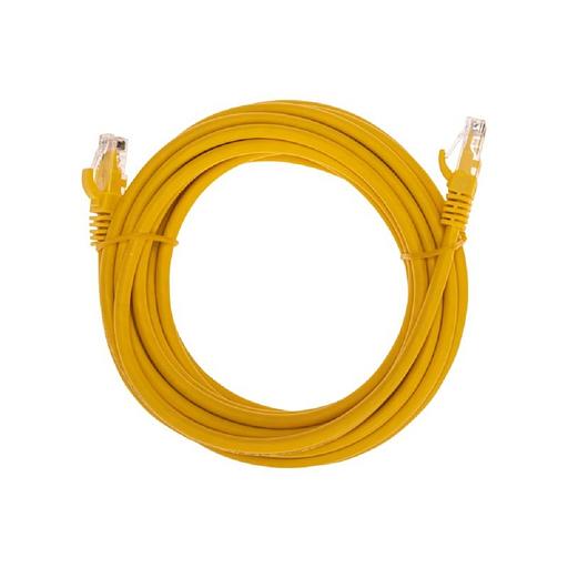 Rexant (02-0295-5) Патч-корд U/UTP, CAT 6, RJ45-RJ45, 26AWG, LSZH, желтый, 5м фото 1