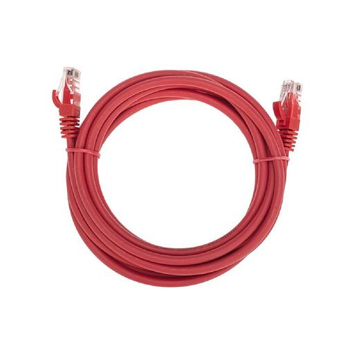 Rexant (02-0293-3) Патч-корд U/UTP, CAT 6, RJ45-RJ45, 26AWG, LSZH, красный, 3м фото 1