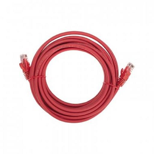 Rexant (02-0293-5) Патч-корд U/UTP, CAT 6, RJ45-RJ45, 26AWG, LSZH, красный, 5м фото 1