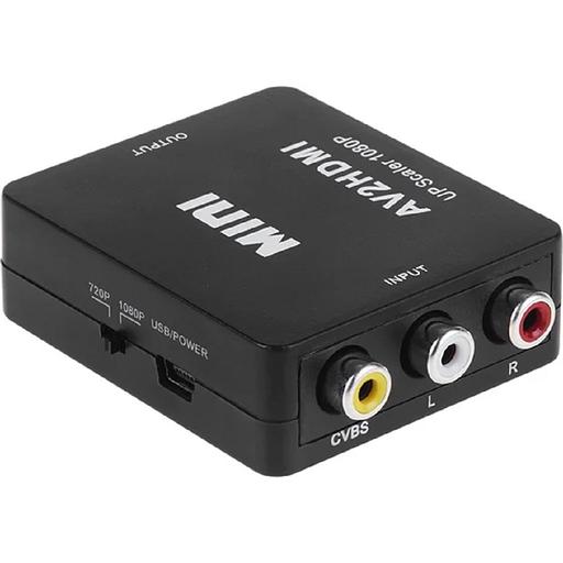 Rexant (17-6939) Конвертер 3 RCA на HDMI, пластик фото 1