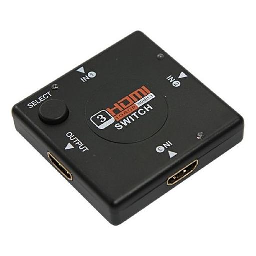 Rexant (17-6912) Переключатель гнездо HDMI на 3 гнезда HDMI, без питания, пластик фото 1