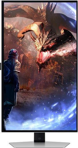 Монитор Samsung 27" Odyssey G5 S27DG600SIXCI черный OLED LED 1ms 16:9 HDMI матовая HAS Piv 250cd 178гр/178гр 2560x1440 360Hz FreeSync Premium Pro DP Quad 2K (1440p) USB 6.9кг фото 2