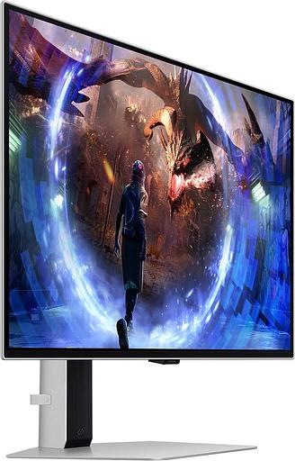 Монитор Samsung 27" Odyssey G5 S27DG600SIXCI черный OLED LED 1ms 16:9 HDMI матовая HAS Piv 250cd 178гр/178гр 2560x1440 360Hz FreeSync Premium Pro DP Quad 2K (1440p) USB 6.9кг фото 5