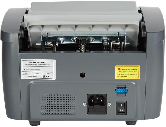 Счетчик банкнот DoCash 3040 UV 6884 рубли фото 8