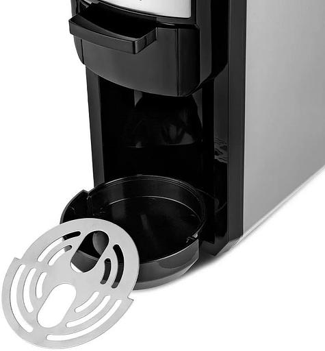 Кофемашина Kitfort КТ-7192 1450Вт серебристый/черный фото 4