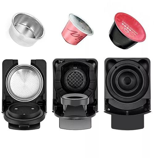 Кофемашина Kitfort КТ-7192 1450Вт серебристый/черный фото 6