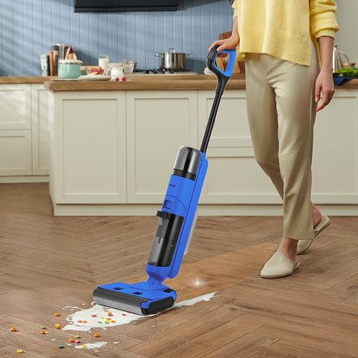 Пылесос моющий Kitfort КТ-5238-2 125Вт синий/черный фото 2