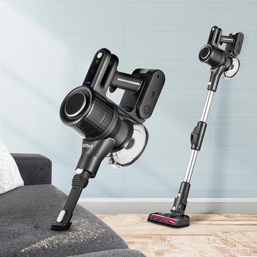 Пылесос ручной Kitfort КТ-5168-3 150Вт черный/белый (в компл.:1мешок) фото 5