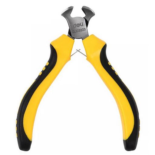 Мини-кусачки торцовые Deli DL103203 100мм, двухкомпонентная рукоять фото 1