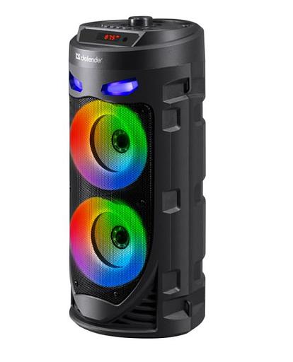 Портативная колонка Defender Crashboom black (16Вт, bluetooth, Light, FM, USB, LED, AUX) (65085) фото 2