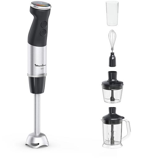 Блендер погружной Moulinex DD67L810 1000Вт серебристый/черный фото 2