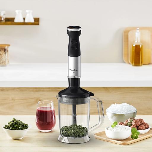 Блендер погружной Moulinex DD67L810 1000Вт серебристый/черный фото 6