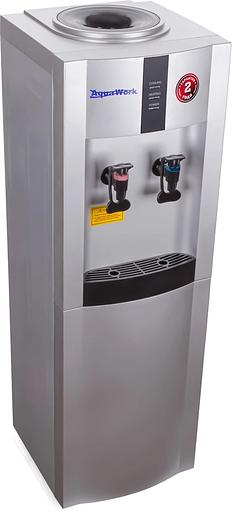 Кулер Aqua Work 16LDR напольный электронный серебристый фото 8