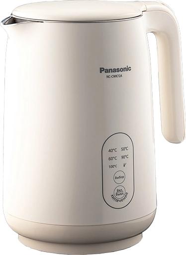 Чайник электрический Panasonic NC-CWK72A 1.5л. 1500Вт бежевый корпус: полупропилен/нержавеющая сталь фото 1