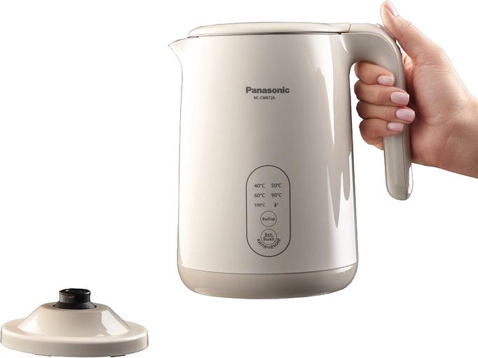 Чайник электрический Panasonic NC-CWK72A 1.5л. 1500Вт бежевый корпус: полупропилен/нержавеющая сталь фото 6