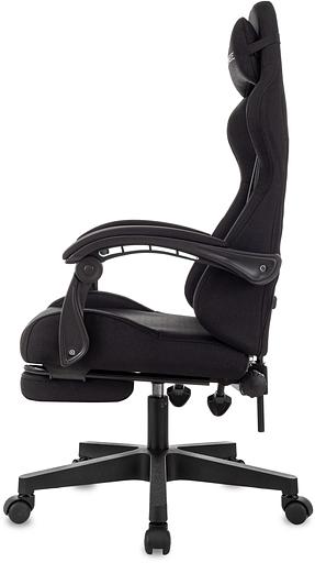 Кресло игровое Zombie Shadow черный Neo Black крестов. пластик подст.для ног фото 4