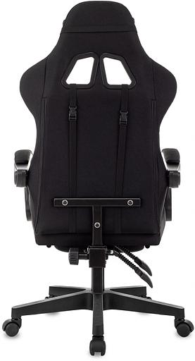 Кресло игровое Zombie Shadow черный Neo Black крестов. пластик подст.для ног фото 6