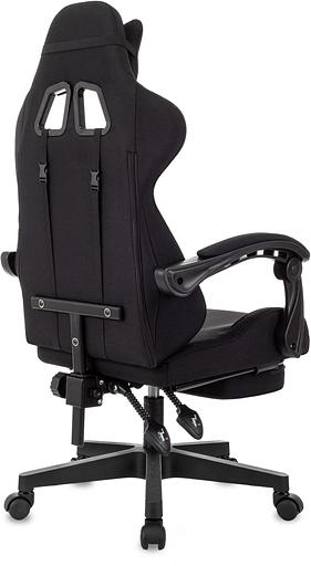 Кресло игровое Zombie Shadow черный Neo Black крестов. пластик подст.для ног фото 7