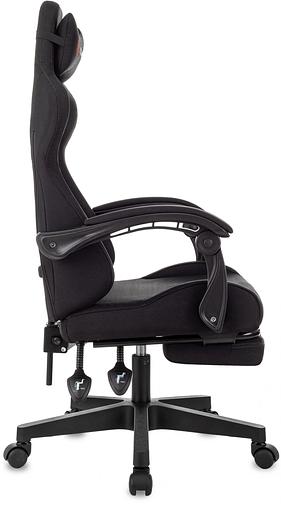 Кресло игровое Zombie Shadow черный Neo Black крестов. пластик подст.для ног фото 8