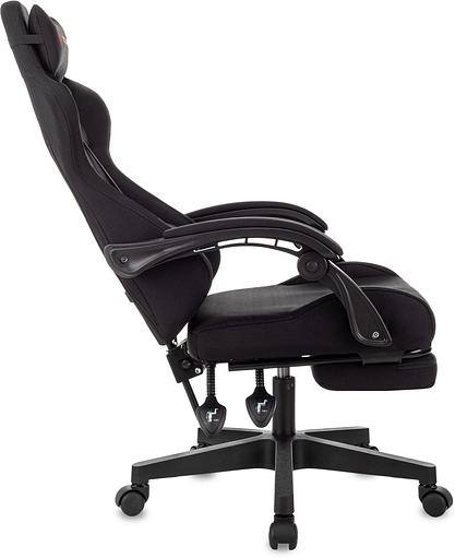 Кресло игровое Zombie Shadow черный Neo Black крестов. пластик подст.для ног фото 9