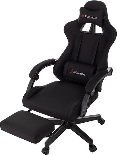 Кресло игровое Zombie Shadow черный Neo Black крестов. пластик подст.для ног фото 10