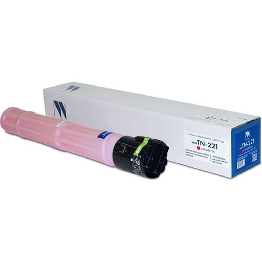 Тонер-картридж NVP совместимый NV-TN-221 Magenta для Konica Minolta bizhub C227/C287 (21000k) фото 1