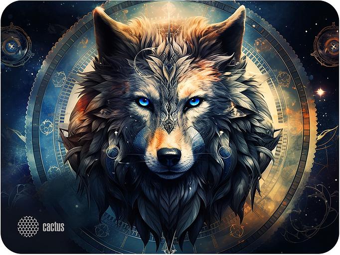 Коврик для мыши Cactus Wolf 400x300x3мм (CS-MP-PRO20XL) фото 1