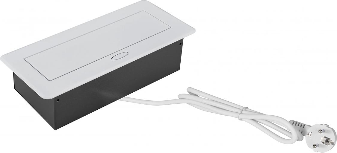 Розетка Cactus CS-SOCKET-EU/USBA-WH для столешницы белый фото 2