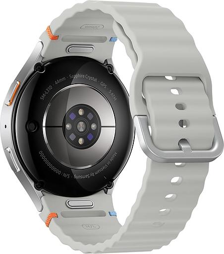 Смарт-часы Samsung Galaxy Watch 7 LTE 44мм 1.5" Super AMOLED корп.серебристый рем.серебристый (SM-L315FZSACAU) фото 7