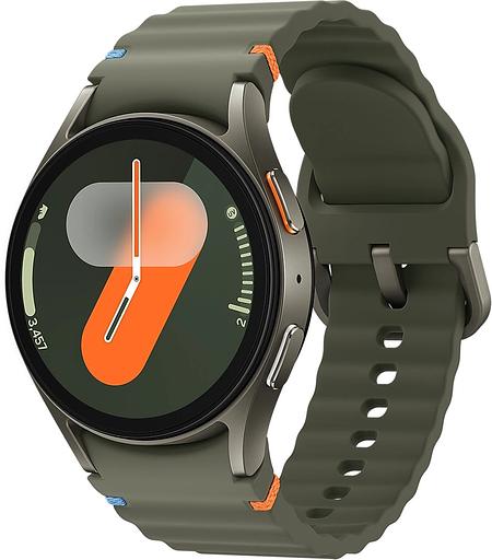 Смарт-часы Samsung Galaxy Watch 7 LTE 40мм 1.3" Super AMOLED корп.зеленый рем.зеленый (SM-L305FZGACAU) фото 1