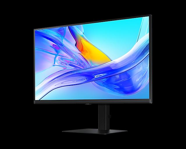 Монитор Samsung 27" ViewFinity S8 S27D804UAI IPS LED 16:9 3840x2160x60Hz 5ms 350cd 1000:1 178/178 1,07 млрд DP; HDMI; USB-C (90 Вт); USB3.0x3;Tilt; Swiv; HAS; Pivot; VESA; Black (LS27D804UAIXCI) фото 4