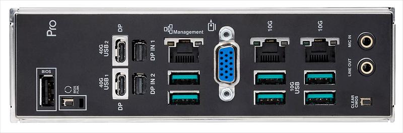 Материнская плата ASUS PRO WS W790E-SAGE SE, AMD WRX90, 8*DDR5, 4*SATA, 4*M.2, 2 x SlimSAS, 6*USB 3.2, 1*USB 2.0, 2*Type-C,7*PCIx16, VGA, CEB; 90MB1FW0-M0EAY0 (PRO WS WRX90E-SAGE SE) фото 4