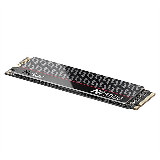 Ssd накопитель Netac SSD NV5000-T 2TB PCIe 4 x4 M.2 2280 NVMe 3D NAND, R/W up to 4800/4400MB/s, IOPS(R4K) 600K/700K, TBW 1280TB with heat spreader, 5y wty (NT01NV5000t-2T0-E4X) фото 2